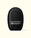 Sun Bum Signature tinted sunscreen face stick in black packaging with SPF 50 and water resistance.