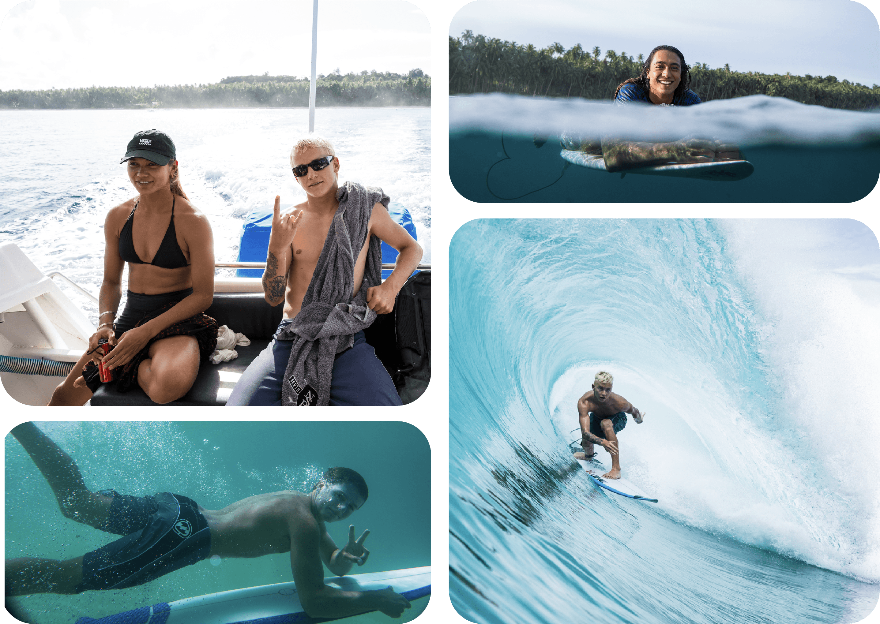A journey to the Equator with Sun Bum’s young stable of talent.
