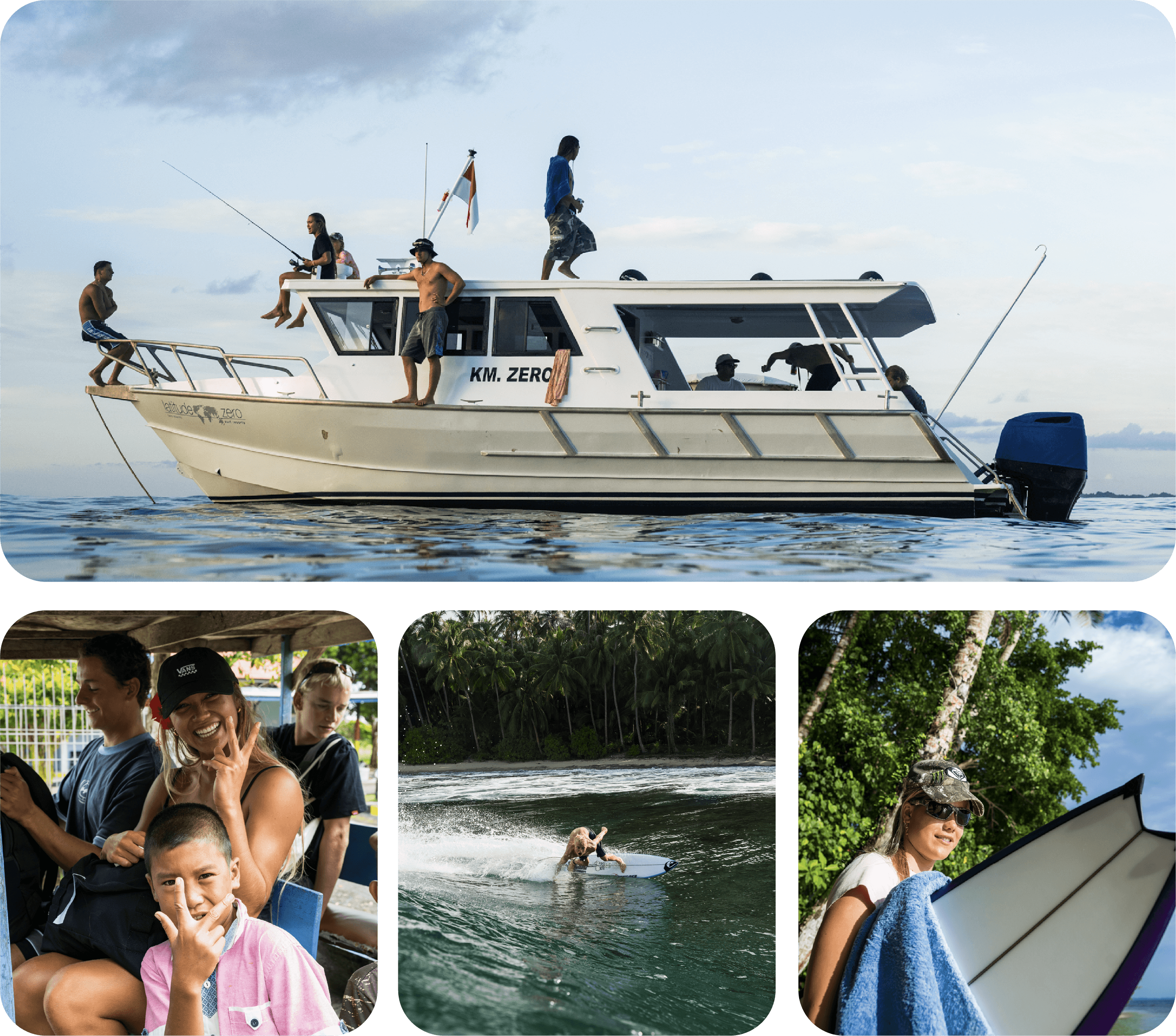 A journey to the Equator with Sun Bum’s young stable of talent.
