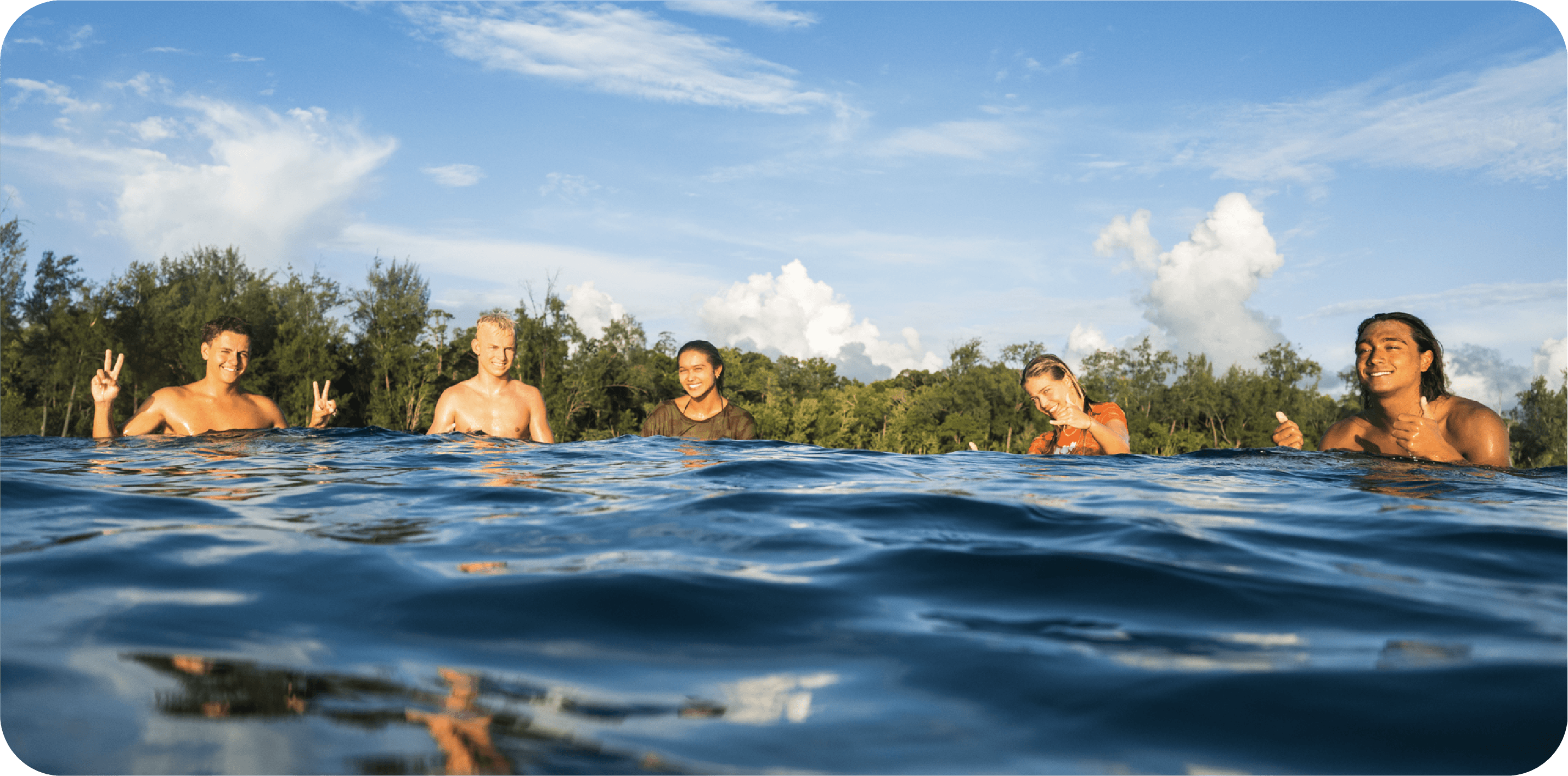 A journey to the Equator with Sun Bum’s young stable of talent.